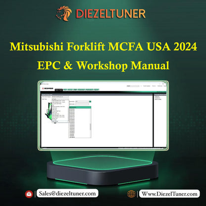 Mitsubishi Forklift MCFA USA 2024 EPC & Workshop Manuals 