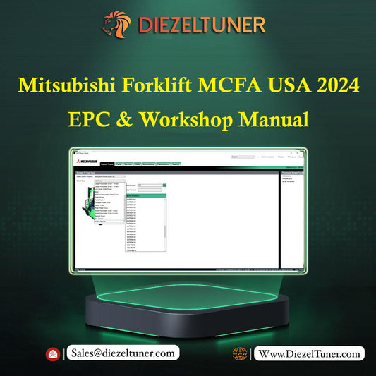 Mitsubishi Forklift MCFA USA 2024 EPC & Workshop Manuals - Diezeltuner Shop  #