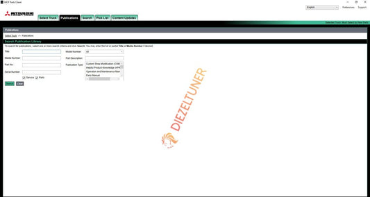 Mitsubishi Forklift MCFA USA 2024 EPC & Workshop Manuals 