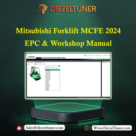 Mitsubishi Forklift MCFE 2024 EPC & Workshop Manuals - Diezeltuner Shop  #