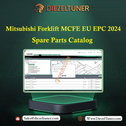 Mitsubishi Forklift MCFE EU EPC 2024 Spare Parts Catalog 