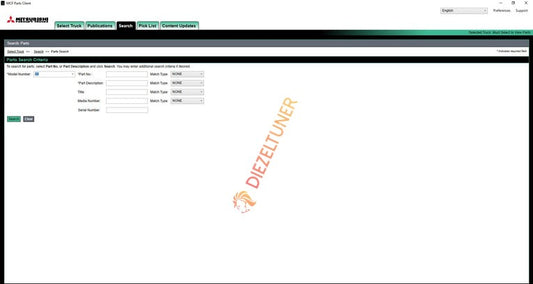 Mitsubishi Forklift Trucks MCFA USA 2024 Spare Parts Catalogue 