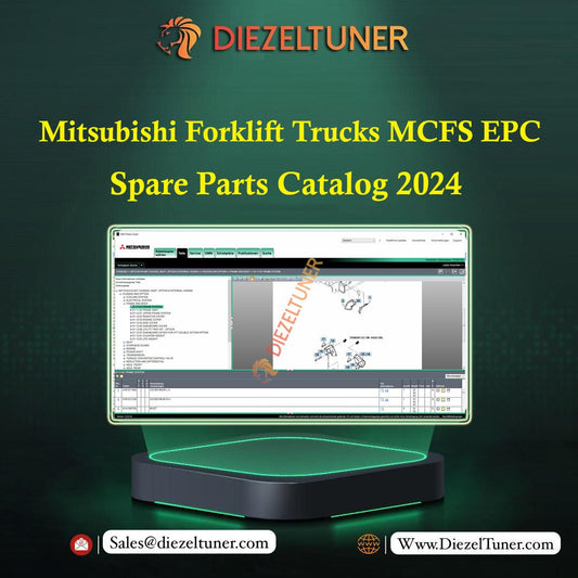 Mitsubishi Forklift Trucks MCFS EPC 2024 Spare Parts Catalogue 