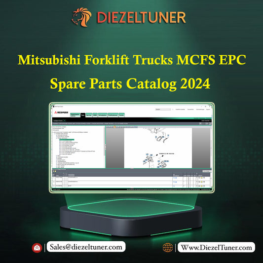 Mitsubishi Forklift Trucks MCFS EPC 2024 Spare Parts Catalogue - Diezeltuner Shop  #