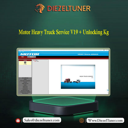 Motor Heavy Truck Service V19 2020 Technical Information System + Unlocking Kg - Diezeltuner Shop 