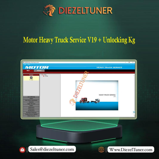 Motor Heavy Truck Service V19 2020 Technical Information System + Unlocking Kg - Diezeltuner Shop 
