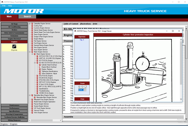 Motor Heavy Truck Service V19 2020 Technical Information System + Unlocking Kg - Diezeltuner Shop 