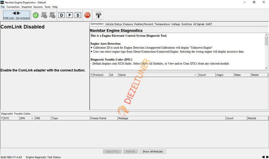 Navistar Engine Diagnostics (NED) 10.2025 Unlocked For Multi PCs 