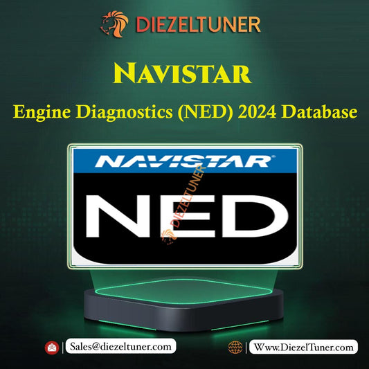 Navistar Engine Diagnostics (NED) 2024 Database With UNLOCK Patch For Multi PC's 