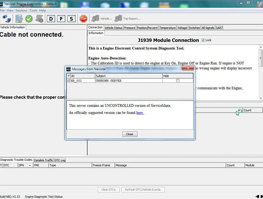Navistar Engine Diagnostics (NED) V7.8.22 With 06.2023 Database With UNLOCK Patch For Multi PC's