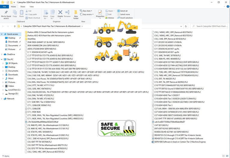 New CAT wash and oem flash files 
