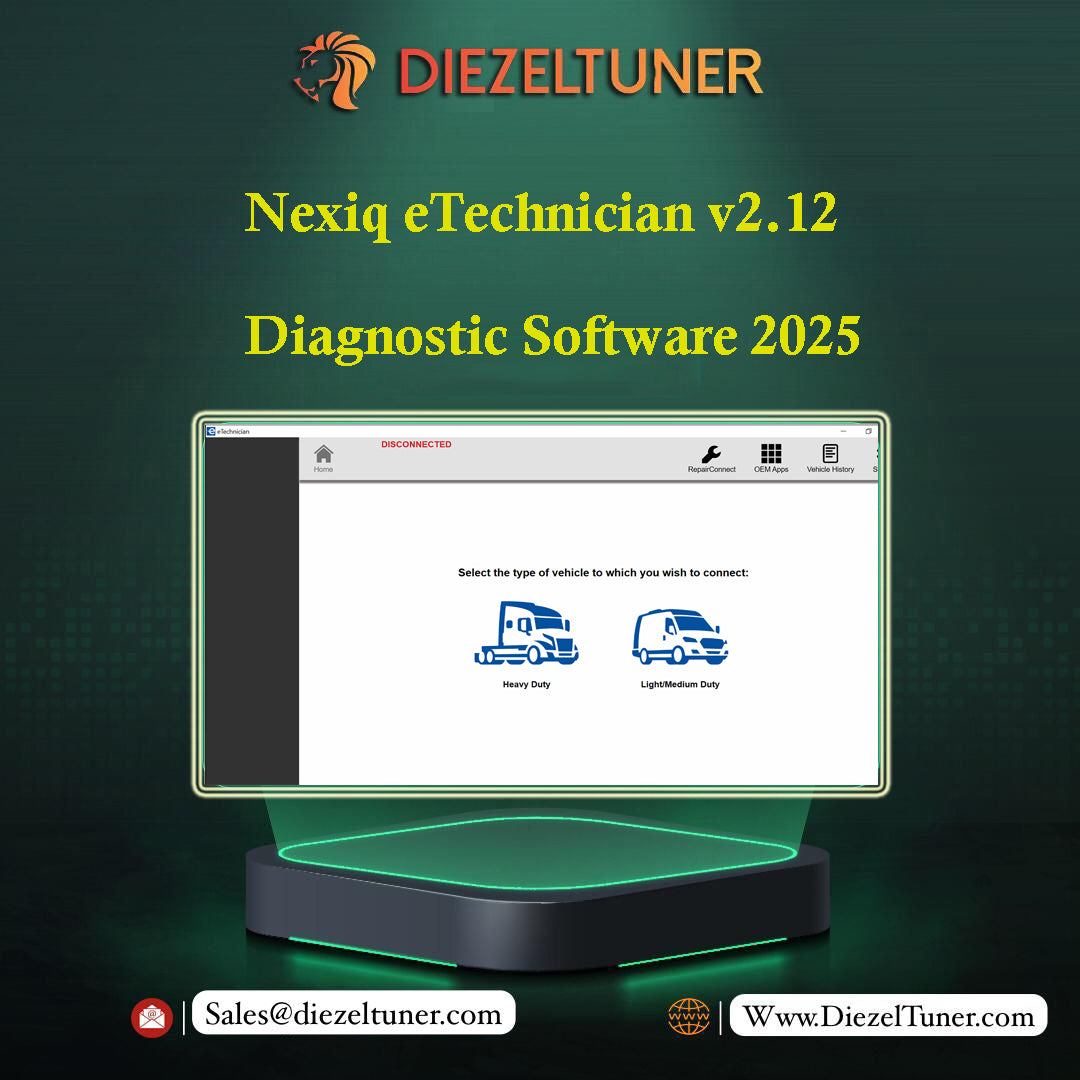 Nexiq eTechnician v2.12 Diagnostic Software 2025 - Diezeltuner Shop  #