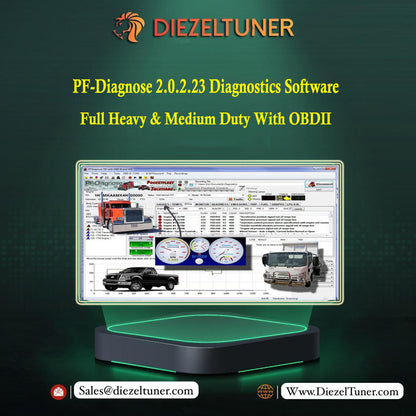 PF-Diagnose 2.0.2.23 Diagnostics Software 2013 – Full Heavy & Medium Duty With OBDII 