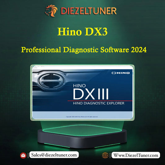 Hino DX3 (DXIII) v1.24.4 – Professional Diagnostic Software 2024