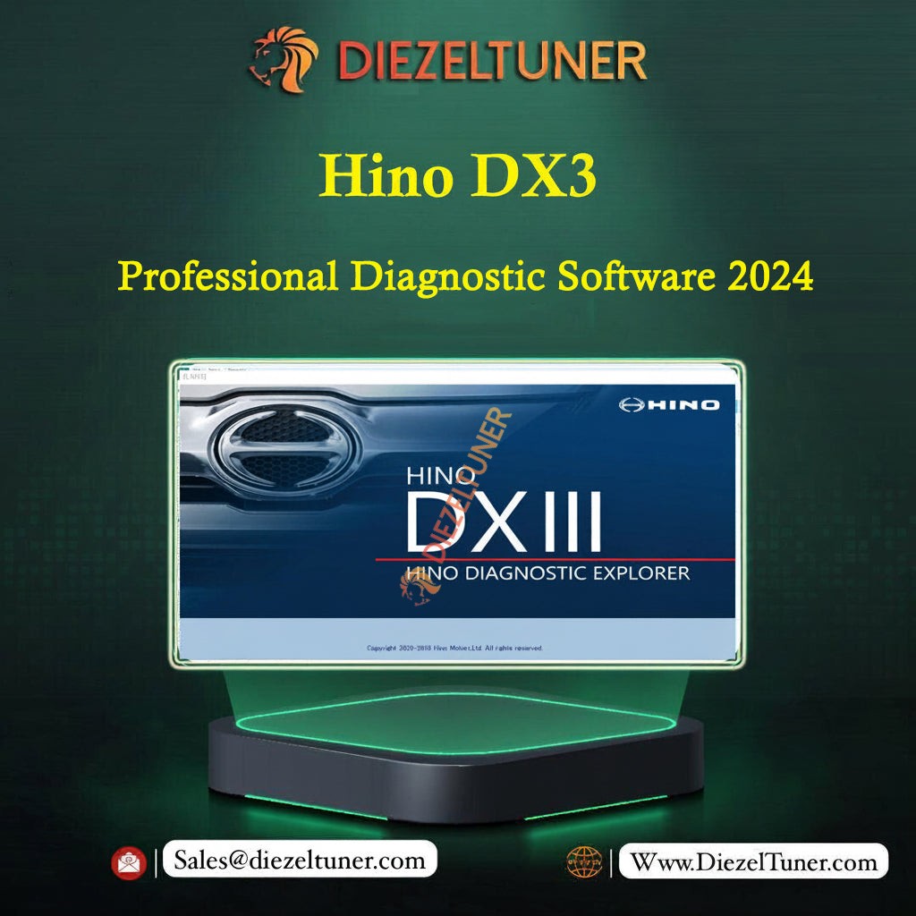 Hino DX3 (DXIII) v1.24.4 | Professional Diagnostic Software 2024
