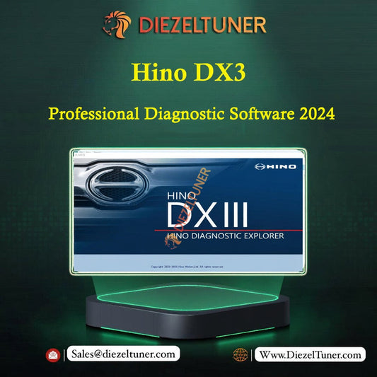 Hino DX3 (DXIII) v1.24.4 | Professional Diagnostic Software 2024