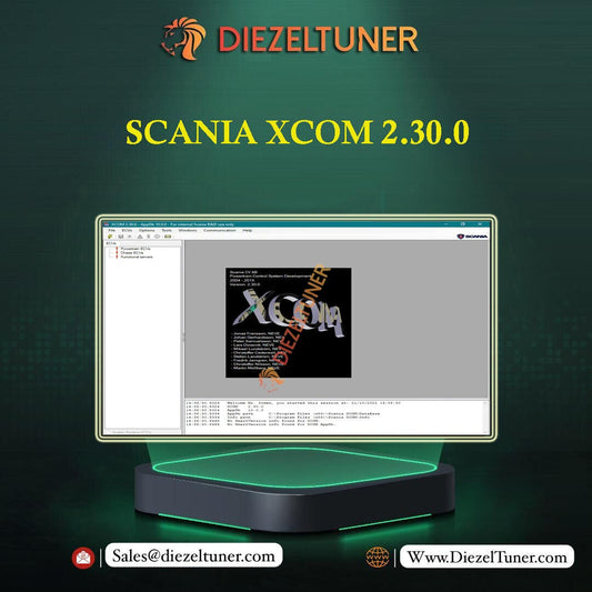 Scania XCOM 2.30.0 – Professional ECU Diagnostic Software
