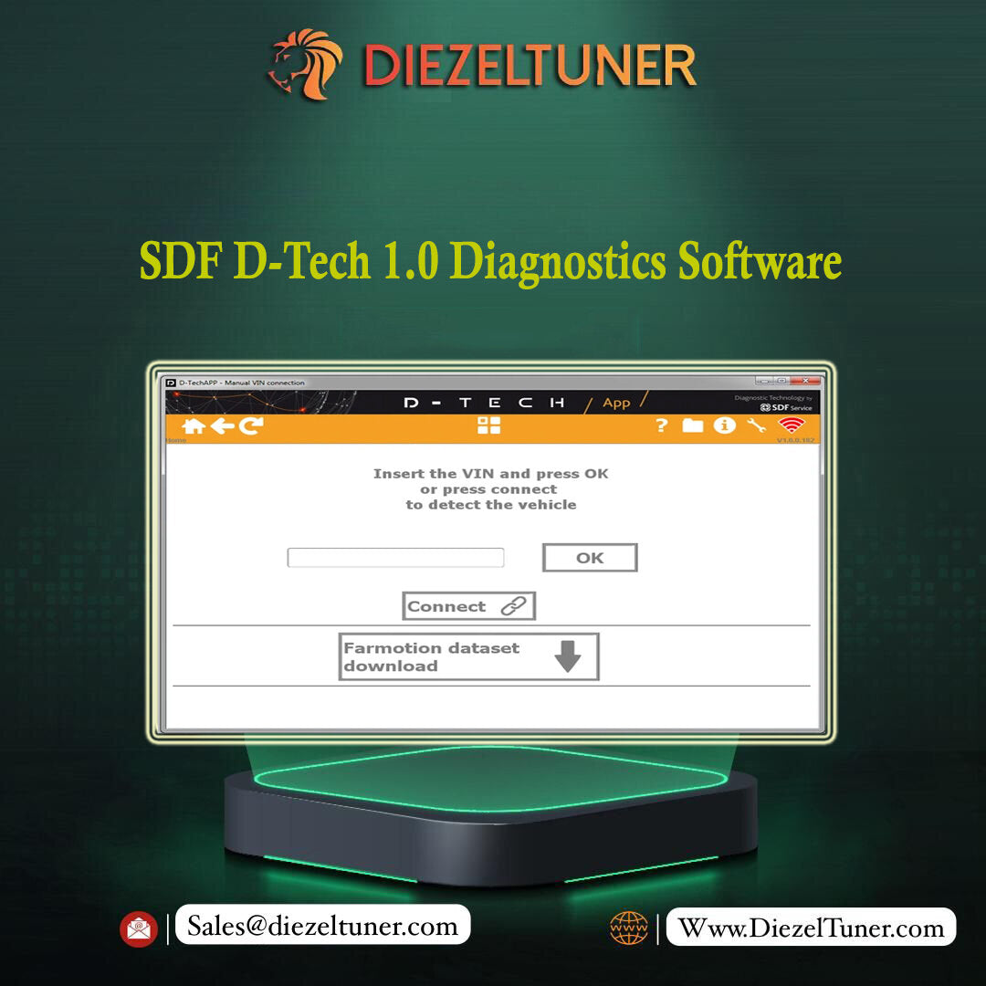 SDF D-Tech 1.0 Diagnostics Software 