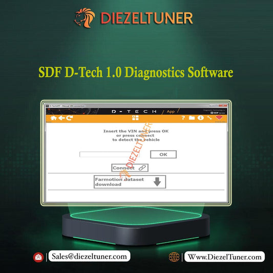 SDF D-Tech 1.0 Diagnostics Software 