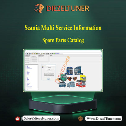 Scania Multi 05.2023 – Workshop Information & Spare Parts Catalog