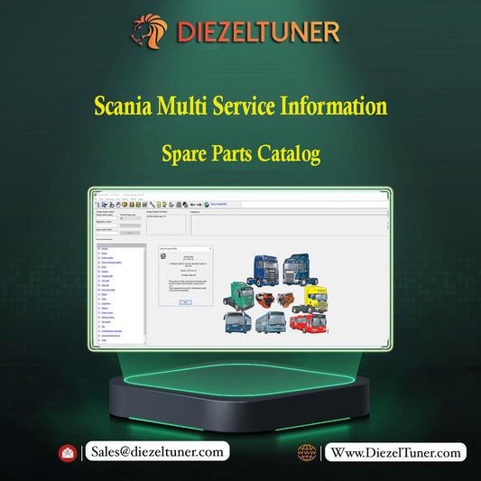 Scania Multi Service Information & Spare Parts Catalog 05.2023