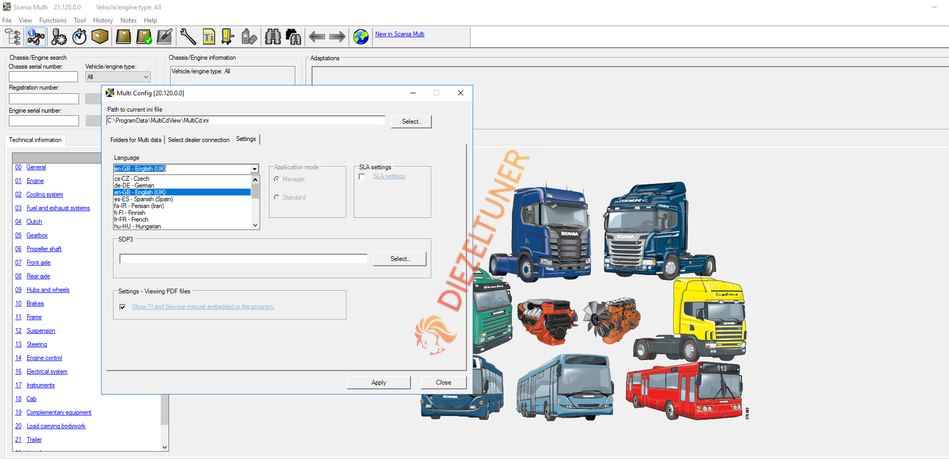 Scania Multi 05.2023 – Workshop Information & Spare Parts Catalog