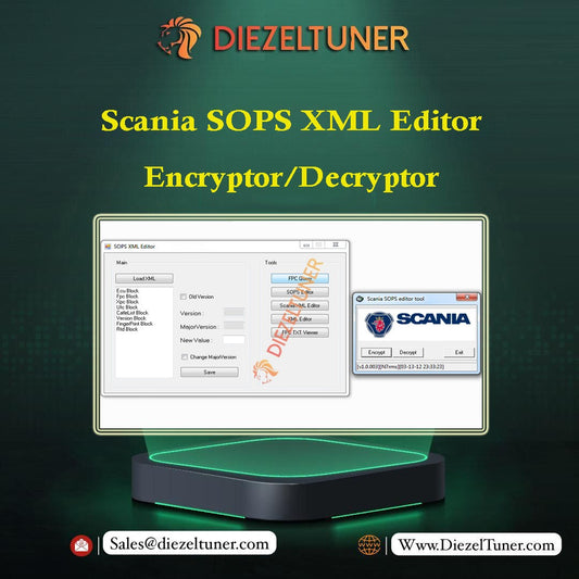 Scania SOPS XML Editor – Encrypt & Decrypt Tuning Files