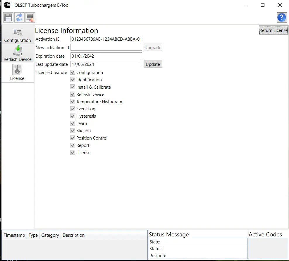 Commins Holset Turbo E-Tool 2.0 – VGT Calibration & Turbocharger Diagnostics Software