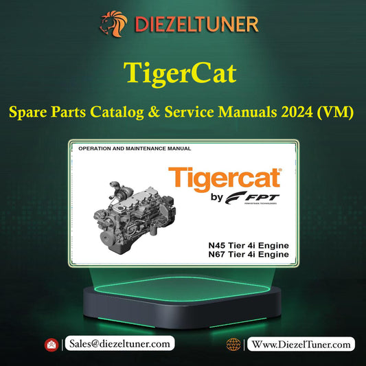TigerCat Spare Parts Catalog & Service Manuals 2024 (VM) 