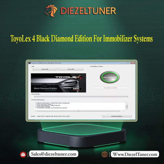 ToyoLex 4 Black Diamond Edition For Immobilizer Systems - Diezeltuner Shop 