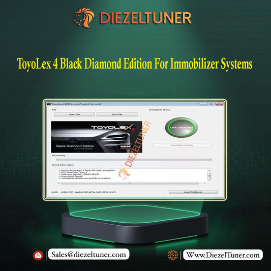 ToyoLex 4 Black Diamond Edition For Immobilizer Systems - Diezeltuner Shop 