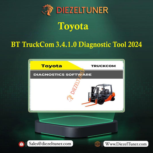 Toyota BT TruckCom 3.4.1.0 Diagnostic Tool 2024 