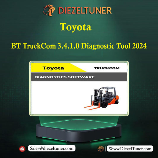 Toyota BT TruckCom 3.4.1.0 Diagnostic Tool 2024 - Diezeltuner Shop  #