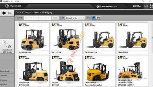 TruckTool 4.6.1.37 [2024.12] Diagnostic Tool for Rocla, Mitsubishi, CAT, Unicarriers, TCM 