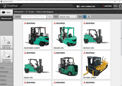 TruckTool 4.6.1.37 [2024.12] Diagnostic Tool for Rocla, Mitsubishi, CAT, Unicarriers, TCM - Diezeltuner Shop  #