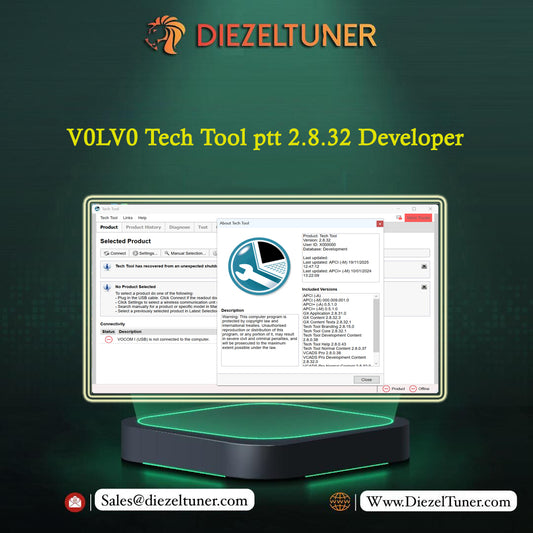 V0LV0 Tech Tool last version ptt 2.8.32 Developer + DevTool + APCI 