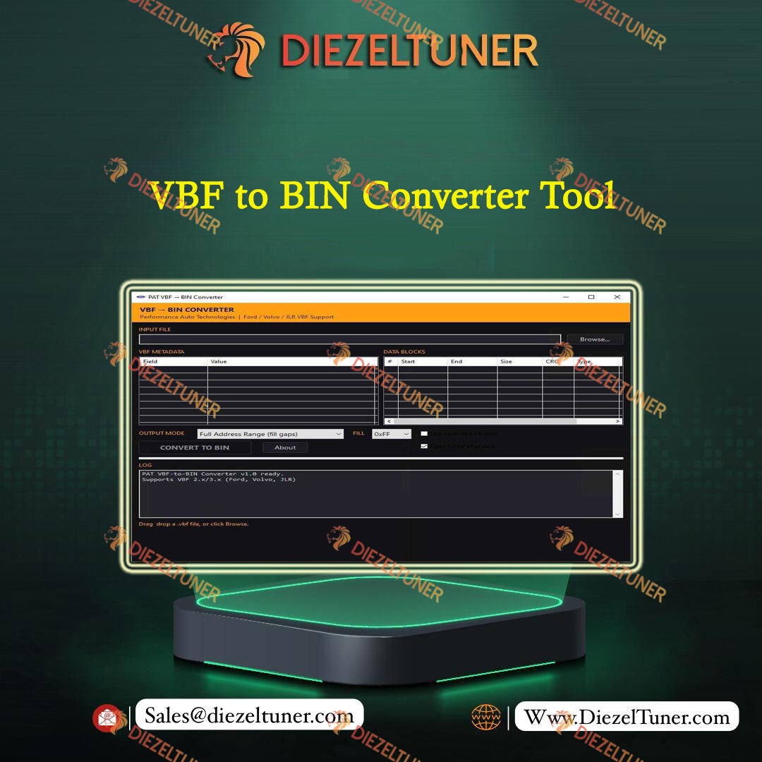 VBF to BIN Converter Tool
