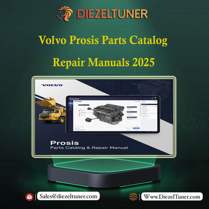 Volvo Prosis Parts Catalog & Repair Manuals 2025 