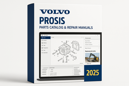 Volvo Prosis Parts Catalog & Repair Manuals 2025 