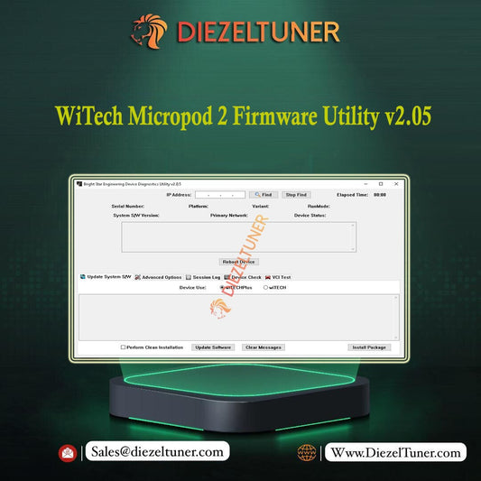 WiTech Micropod 2 Firmware Utility v2.05 