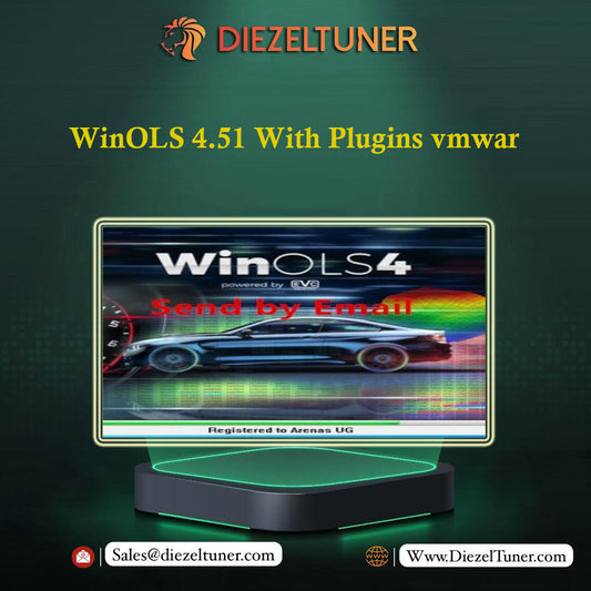 WinOLS 4.51 With Plugins vmwar + Damos files +ECM TITANIUM+ immo service tool v1.2+ ECU Remapping lessons - Diezeltuner Shop  #