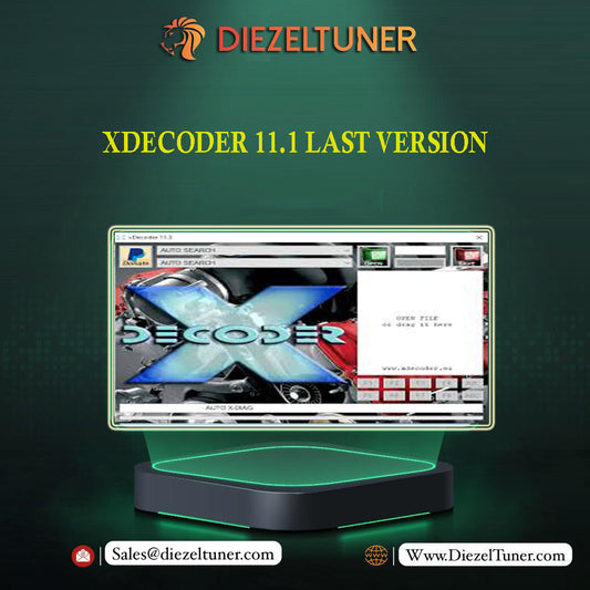 XDECODER 11.1 LAST VERSION | Genuine Software - Diezeltuner Shop  #