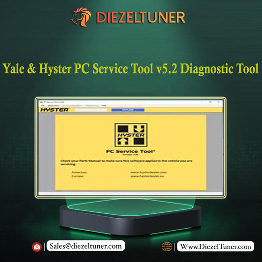 Yale & Hyster PC Service Tool v5.2 Diagnostic Tool - Diezeltuner Shop  #