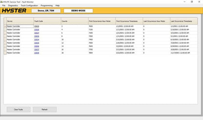 Yale & Hyster PC Service Tool v5.2 Diagnostic Tool