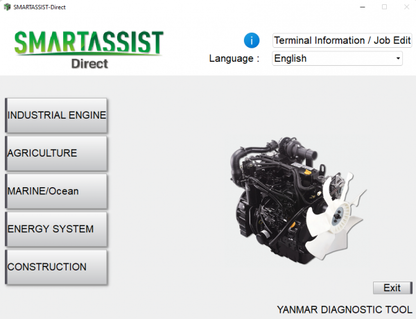 Yanmar SmartAssist - Direct v2.48 Diagnostic Tool – with Kg 