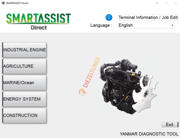 Yanmar SmartAssist - Direct v2.48 Diagnostic Tool – with Kg 