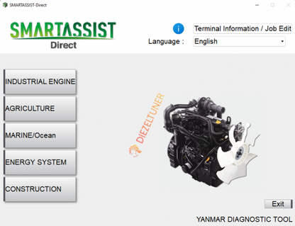 Yanmar SmartAssist - Direct v2.48 Diagnostic Tool – with Kg 
