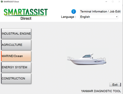 Yanmar SmartAssist - Direct v2.48 Diagnostic Tool – with Kg 