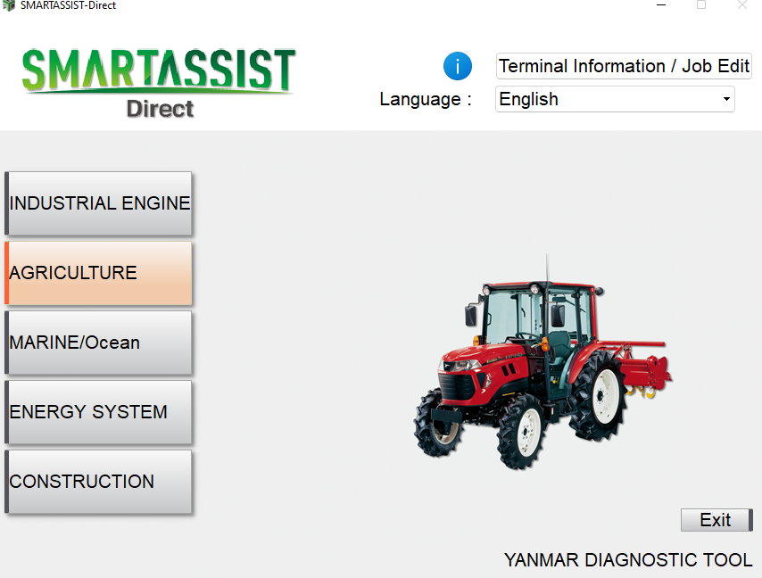 Yanmar SmartAssist - Direct v2.48 Diagnostic Tool – with Kg 