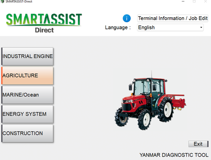Yanmar SmartAssist - Direct v2.48 Diagnostic Tool – with Kg 